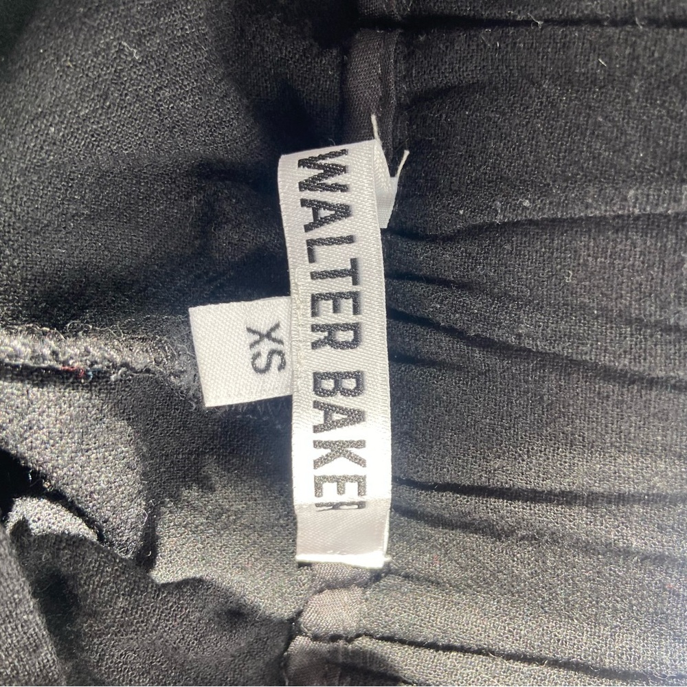 Walter Baker Black Linen Shorts XS - Picture 4 of 6